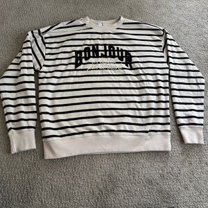 Striped Crewneck Sweater